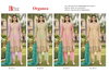 Bilqis B 241 A To D Organza Embroidery Bulk Pakistani Salwar Suit Orders In India